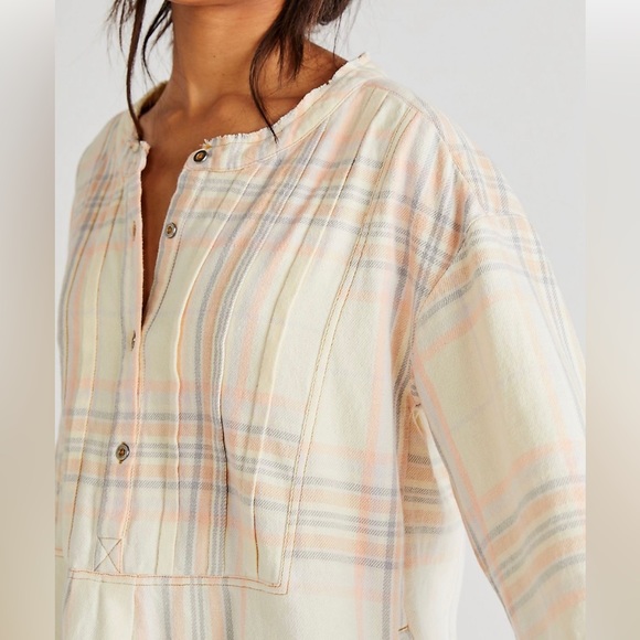NWT Free People Dunes Pintuck Top - Picture 2 of 14